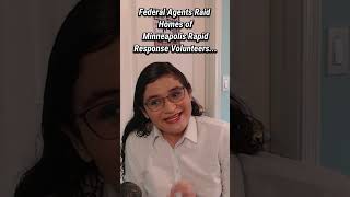 They Raided Rapid Response Volunteers in Minneapolis... #leftism #anarchism #abolishice