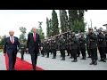 Cumhurbaşkanımız Erdoğan, Kuzey Kıbrıs Türk Cumhuriyeti&#39;nde Resmî Törenle karşılanıyor