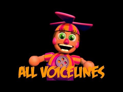 Dee Dee | All Voicelines with Subtitles | Ultimate Custom Night