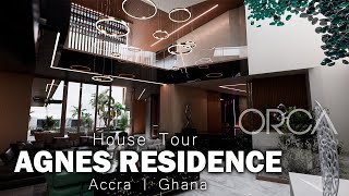 Touring The MOST Amazing House Design in Accra, AGNES RESIDENCE | GHANA | 21500 sqft. | ORCA
