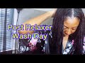 Post Relaxer Wash Day | One Week Post Relaxer