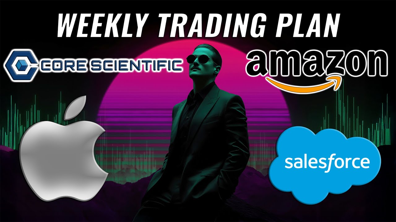 Лучшие акции для торговли (обзор прибыли) — AMZN, AAPL, CORZ, CRWV, CRM