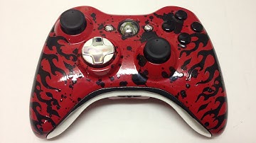 Flame Edition! -  | Custom XBOX 360 Controller - Acidic Controllers