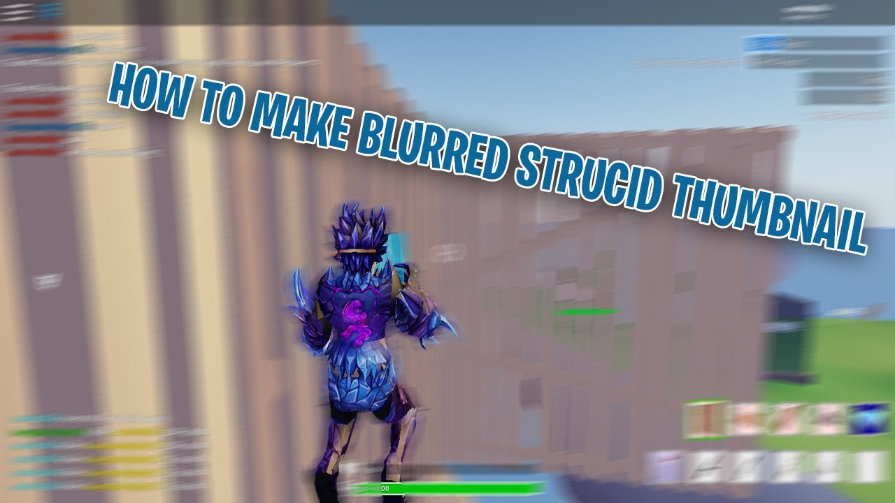 How To Make A Blurred Strucid Thumbnail Photoshop Cc Youtube - free blur background roblox