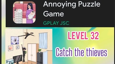 #annoying #puzzlegame #levell32 #Catch the thieves  #video #gameplay #new #2025