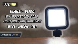 Ulanzi - VL100 Mini Pocket Dimmable LED Light | For DSLR Cameras, Camcorders & Phones [REVIEW] screenshot 2