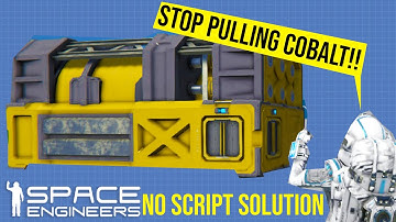 How to Make Your Refinery Stop Pulling Random Ores on Space Engineers - Survival Mining Guide