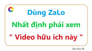 XÀI ZALO THÌ NÊN BIẾT ĐIỀU NÀY screenshot 5