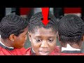 🔥TRANSFORMATION🔥 2 MONTH WOLF/ ELITE FEMALE WAVER HAIRCUT/ HAIRLINE RESURRECTION/ BARBER TUTORIAL