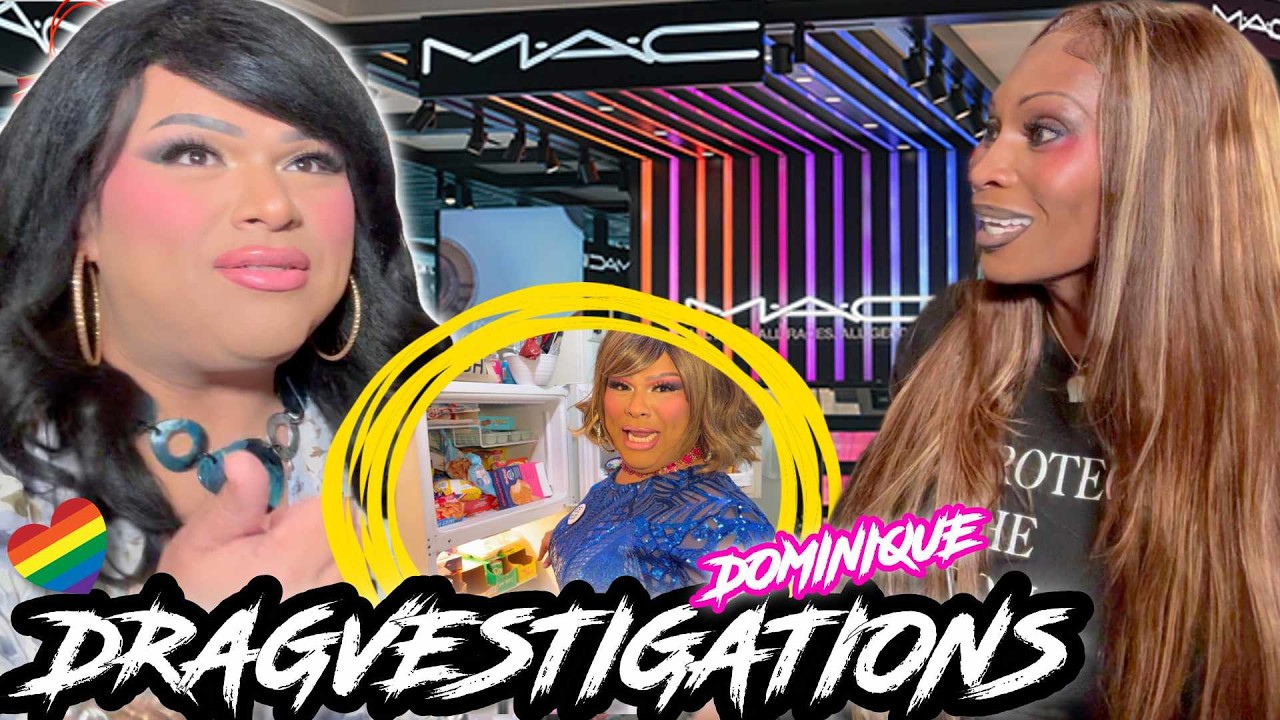 MAC COSMETICS EXPOSED! DOMINIQUE JACKSON CRASHES DRAGVESTIGATIONS! NAO!!