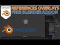 REFERENCES OVERLAYS - FREE BLENDER ADDON