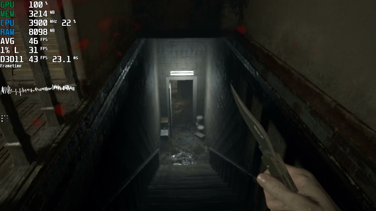 Resident Evil 7 RE7 l IGPU UHD 630 l i5 9400 l Driver 27.20.100.9316