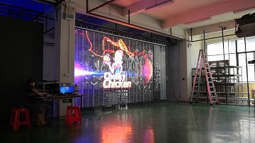 Huasun Trans-eyes TS-3 Glass Transparent LED display