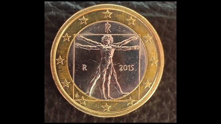 1 Euro Italiano  Genio✨ Leonardo Da Vinci.