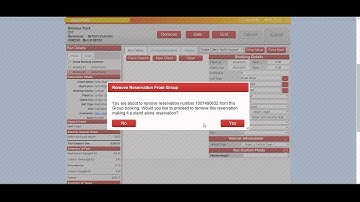 RezExpert, FAQ - How Do I Cancel a Reservation From a Group Booking?