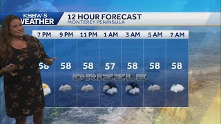 Coastal drizzle and strong winds forecast for Central Coast