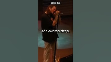 Thumbnail of I Fall Apart - Post Malone  #music #lyrics #shorts