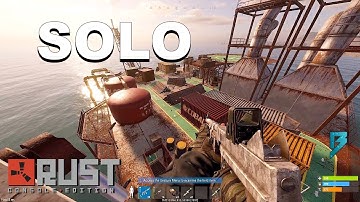 How This BUNKER BASE SAVED My SOLO Wipe - Rust Console