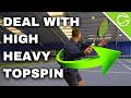 How To Deal With High Heavy Topspin in Tennis - 5 Ways How To Play Against Topspin Shots