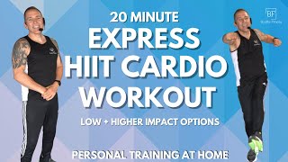 20-MIN LOW-IMPACT HIIT WORKOUT (cardio for fast weight loss, full body toning, belly fat burn + abs)