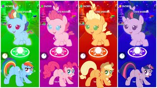 MarianHawke - Rainbow Dash - Pinkie pie - Applejack - Twilight Sparkle Song Tileshopedmrush Gameplay