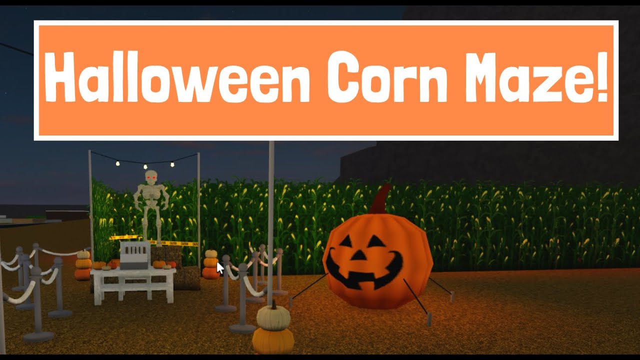 Making A Corn Maze In Bloxburg! YouTube