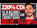 12,25% SELIC CAIU!: OS MELHORES INVESTIMENTOS PARA 2023 DA RENDA FIXA!  CDB, LCI QUAL O MELHOR?