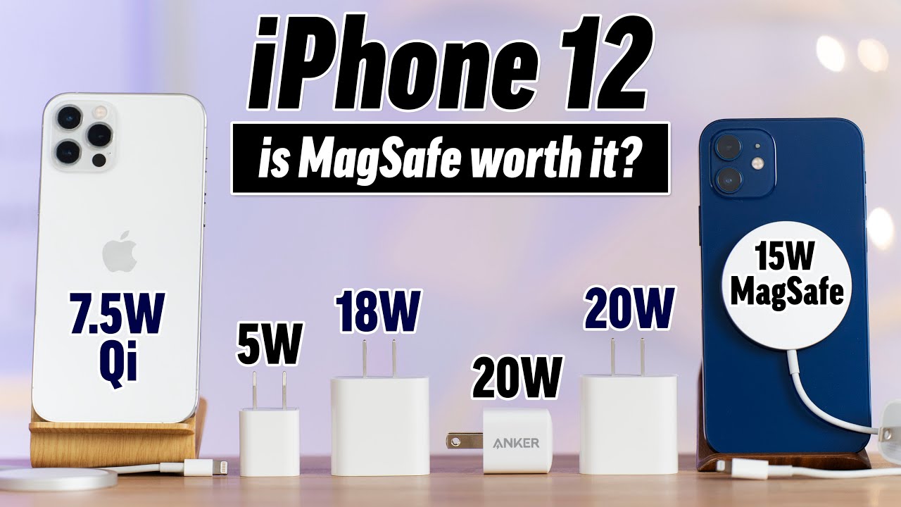 iPhone 12 Pro Ultimate 0-100  Charger Test with MagSafe 