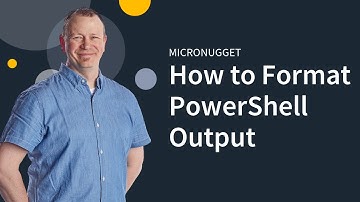 MicroNugget: How to Format PowerShell