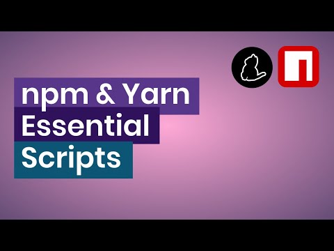 NPM & Yarn Useful Commands (Custom Scripts)
