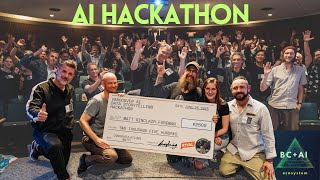 Vancouver AI Community BBQ Sizzle + AI Hackathon Winner: #VAI18 Recap