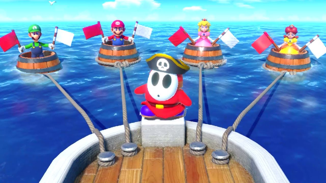 Mario Party Superstars - All Free-For-All Minigames