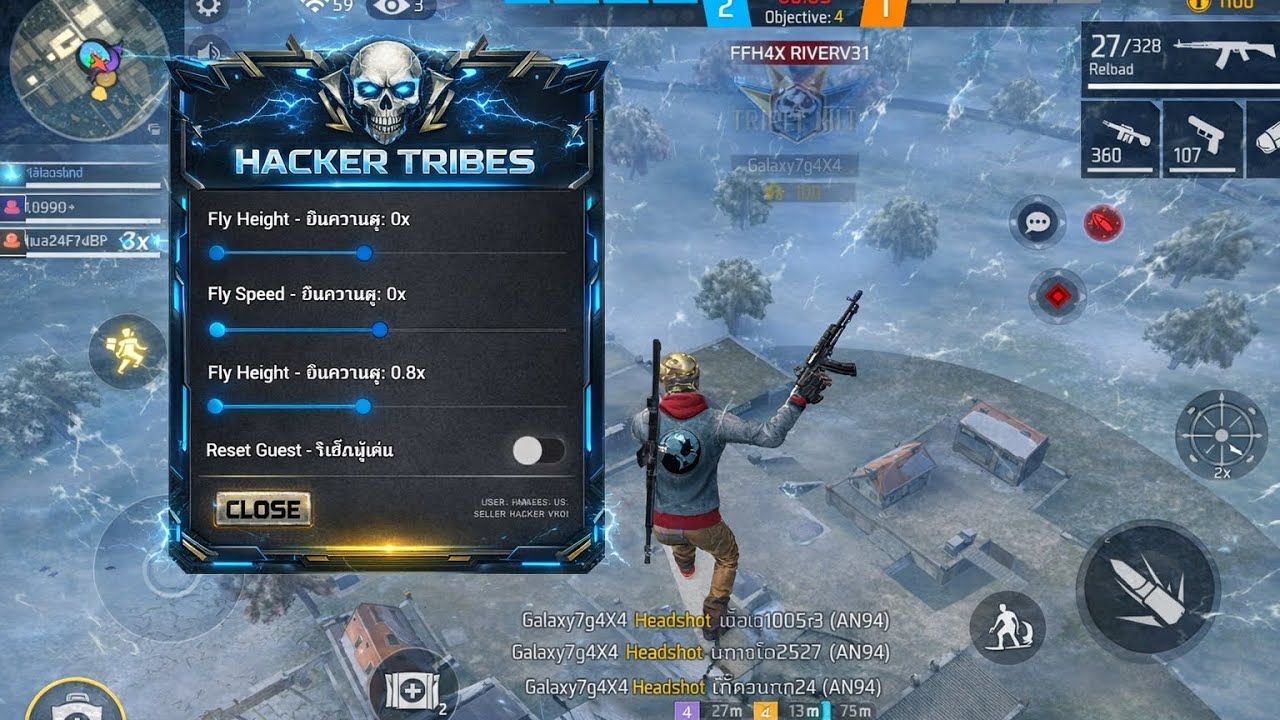 FREE FIRE HACK OB50 P2077KNG V7.2 AIMKILL INJECTOR AIMSILENT PLUS AIMBOT SPEED HACK UNDER DOWN KILL