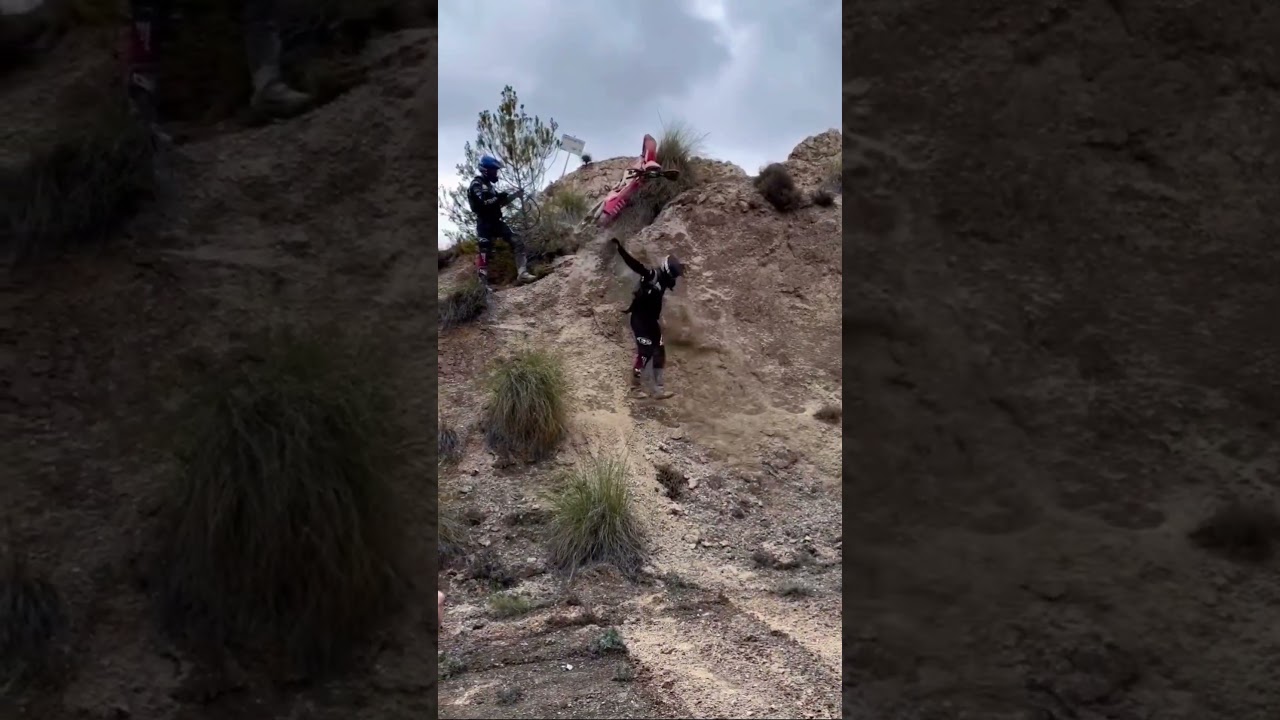 From Fall to Victory | Epic Mountain Bike Ride Mastery 🏍️🔥 