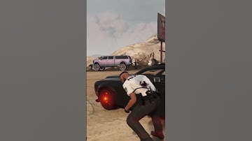 Suspect Shoots At Chief | #shorts #gta #fivem