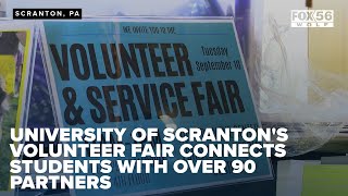 Full University of Scranton's volunteer fair connects students with over 90 partners Guide