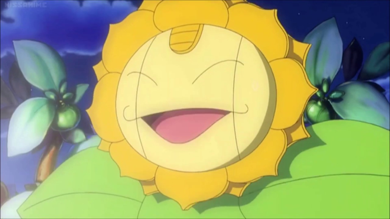 Meowth's Sunflora Costume Makes A Return - Three Sides To Every Story