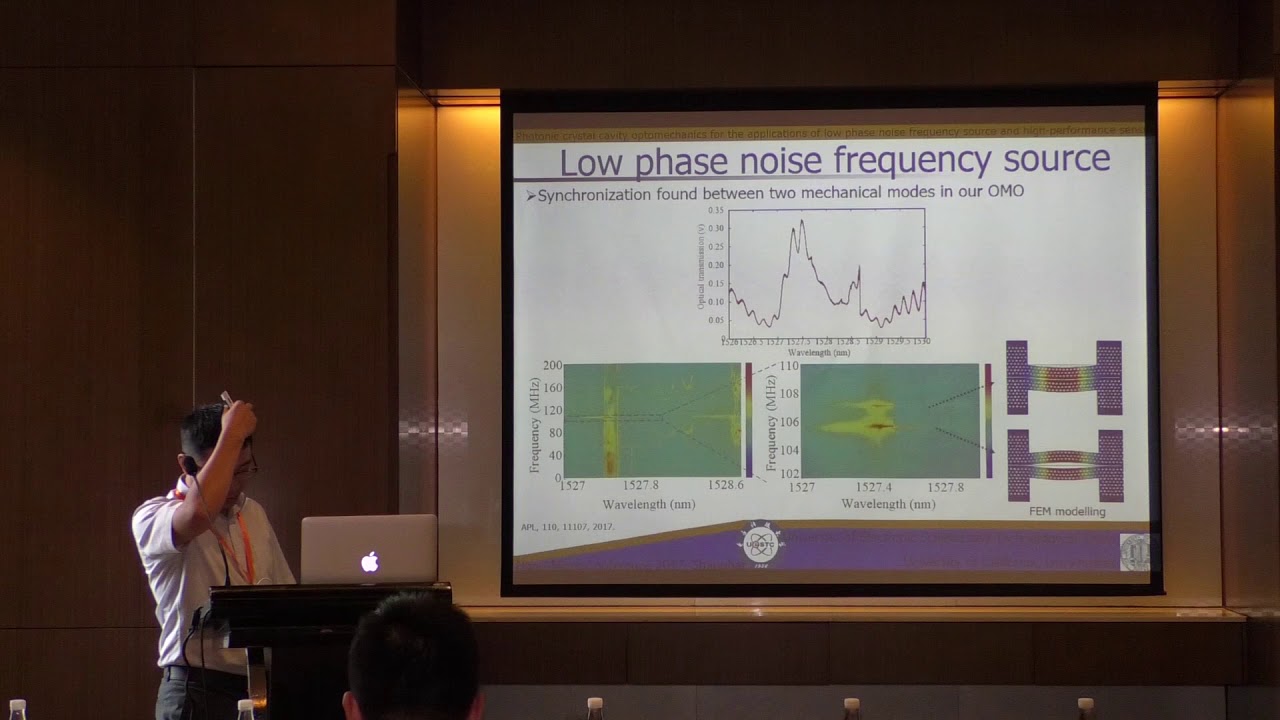 Photonic crystal cavity optomechanics for the applications of low phase ...