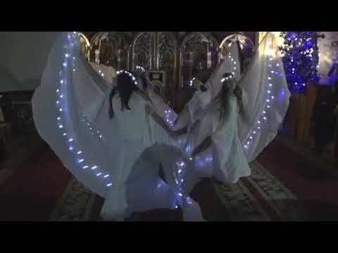 Танець Різдвяних Ангелів Flame церква св Юрія Побідоносця 