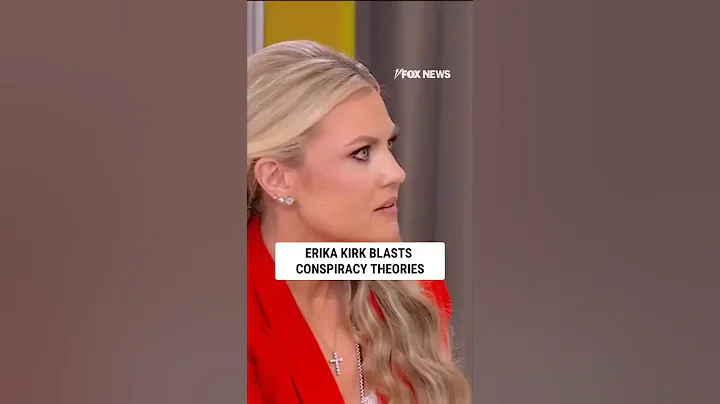 Erika Kirk blasts a 'mind virus' of conspiracy theories around husbands death #charliekirk #shorts