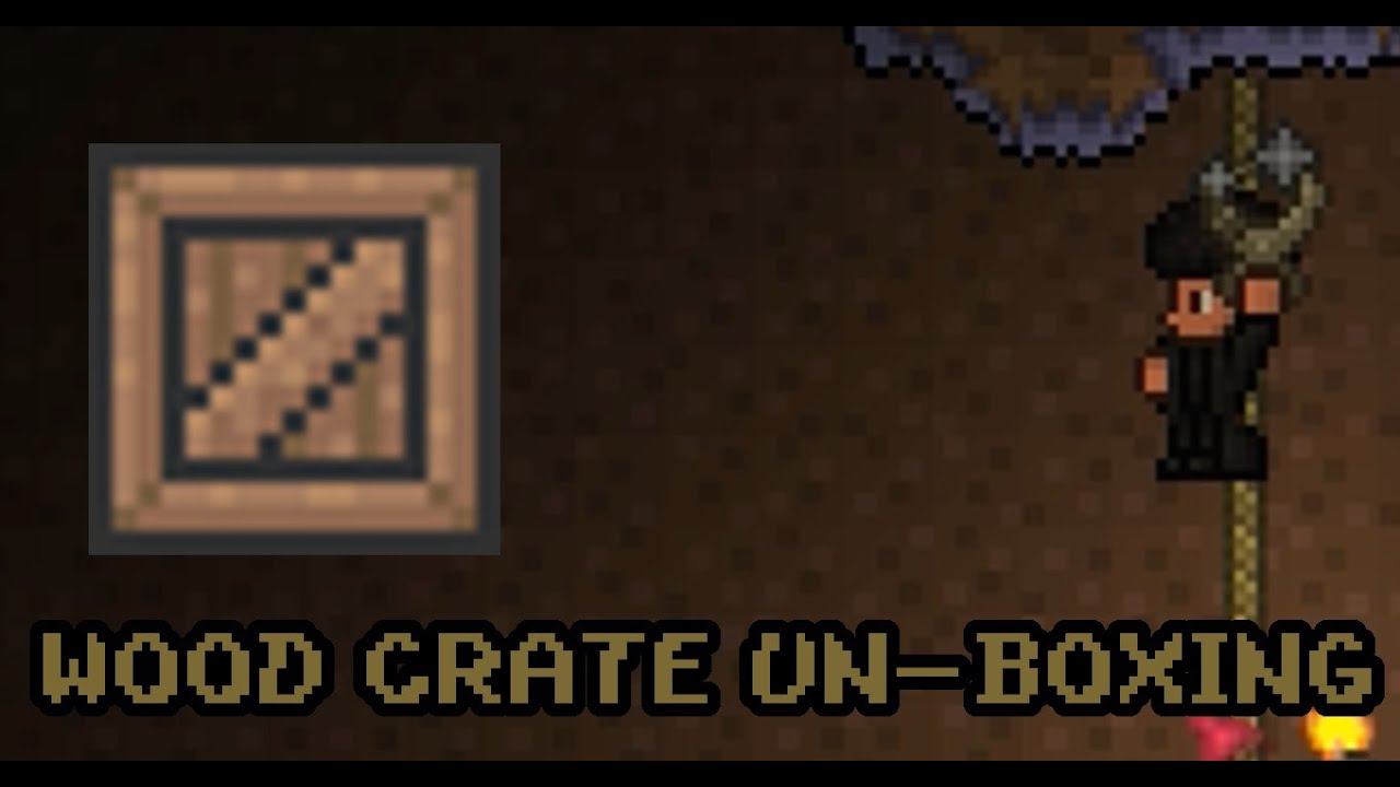Terraria 1.3 Loot from 50 Wooden Crates YouTube