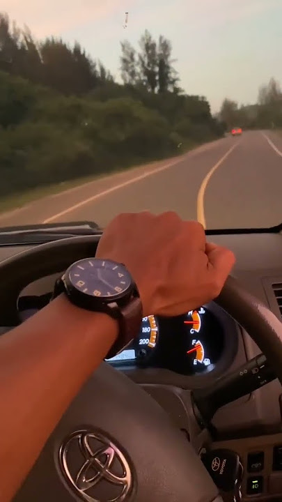 Nyetir mobil di pagi hari. mentahan buat status WA dan IG #shorts