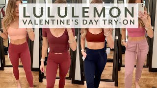 Valentine's Day Lululemon Try-On 