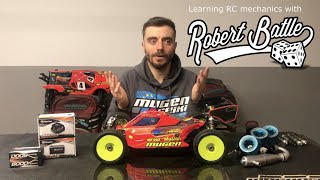 Robert Batlle tutorial - Talk about Mugen MBX8 bushings setup