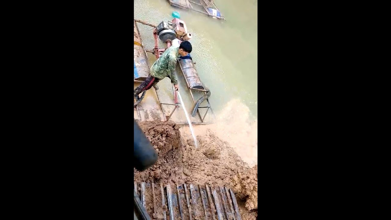 Máy Bơm Hút Bùn Đặc Ao Hồ Chạy Dầu, Đầu Nổ Diesel... - youtube
