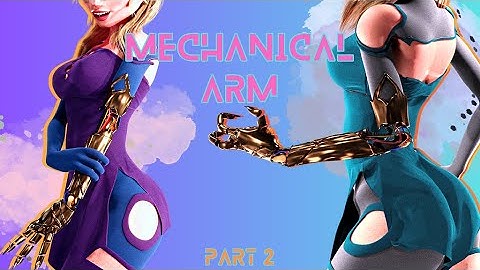 Mechanical Arm P.2 - Weight Painting Simplified (A Blender Tutorial)