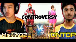 Mr.hyozu VS Ontop controversy | Mr.hyozu telling Ontop about gameplay |Pubg Nepal | Nepalongaming Resimi