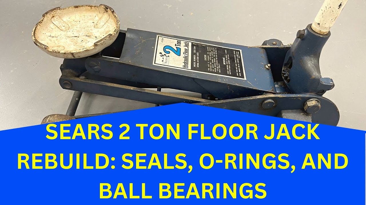 Sears 2 Ton Floor Jack Complete Rebuild