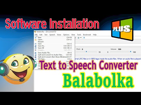 Βίντεο: Πώς να φτιάξετε μια Balabolka