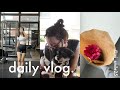 【日常VLOG】好きな物食べて運動して夏に向けてモチベ上げる日々🏋️♀️🧡